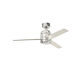 Arkwright 8 inch Polished Nickel Ceiling Fan, Motor Only