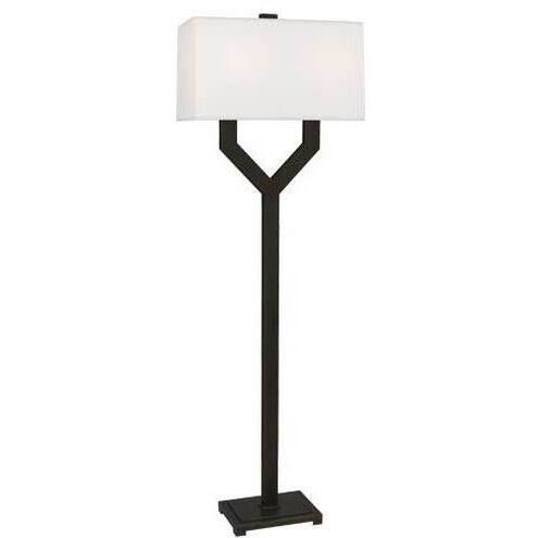 Valerie 63 inch 100.00 watt Deep Patina Bronze Floor Lamp Portable Light in Fondine