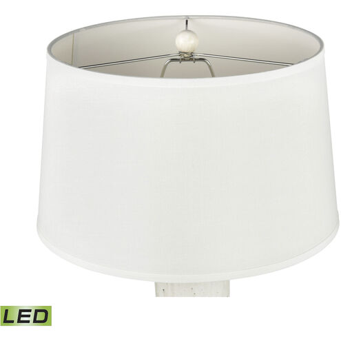 Elinor 32 inch 9.00 watt White Table Lamp Portable Light