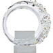 Forever Serenity LED 3.6 inch Polished Chrome ADA Wall Sconce Wall Light, Right