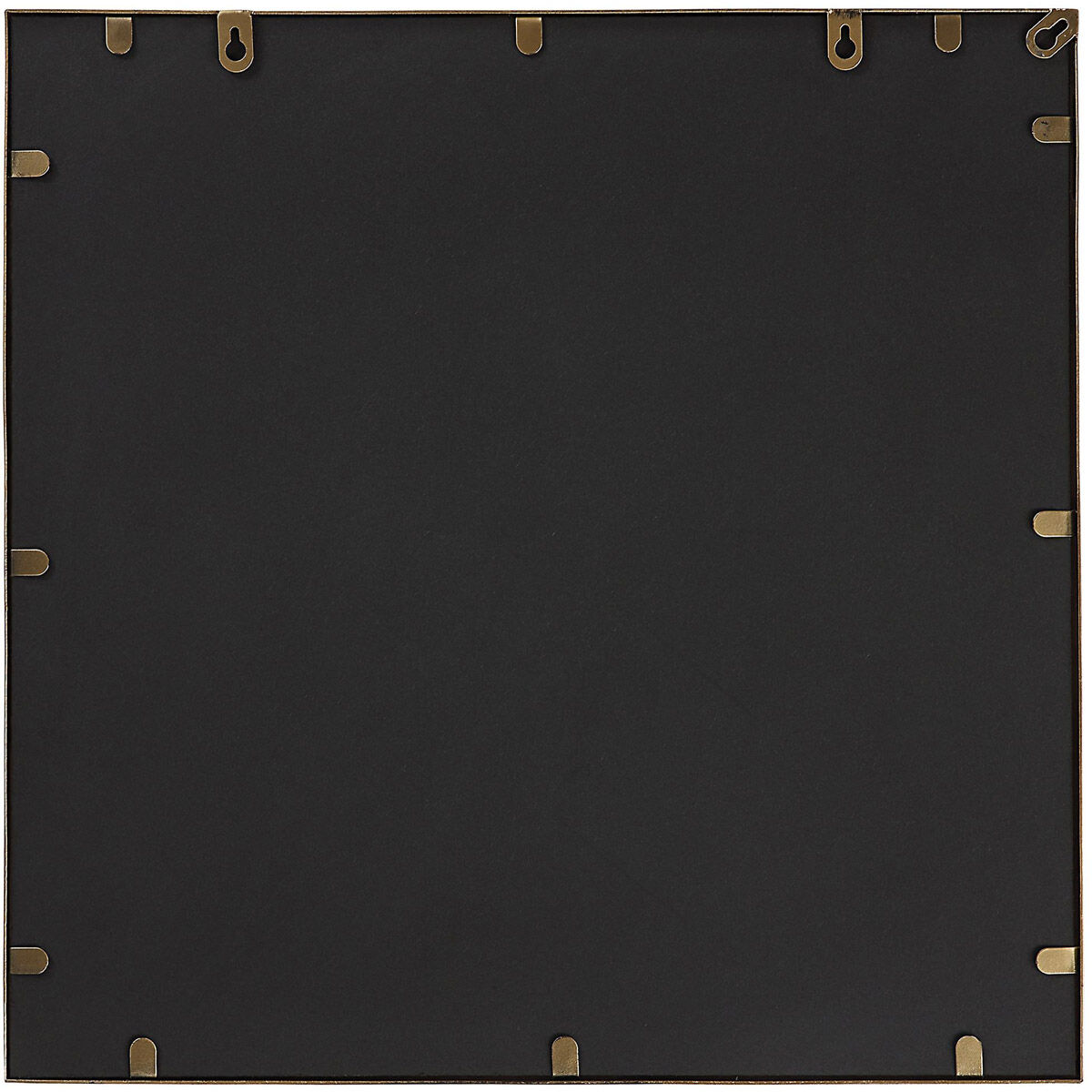 Starlight Antique Brushed Brass Mirrored Wall Decor