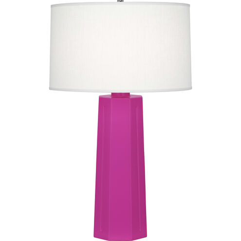 Mason 25.88 inch 150.00 watt Razzle Rose Glaze Table Lamp Portable Light