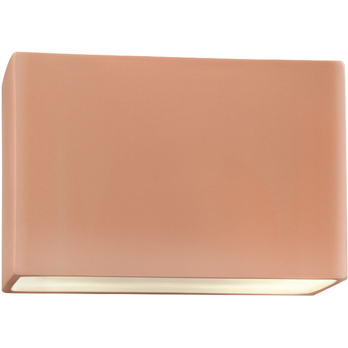 Ambiance LED 10 inch Gloss Blush Outdoor Wall Sconce in 2000 Lm LED