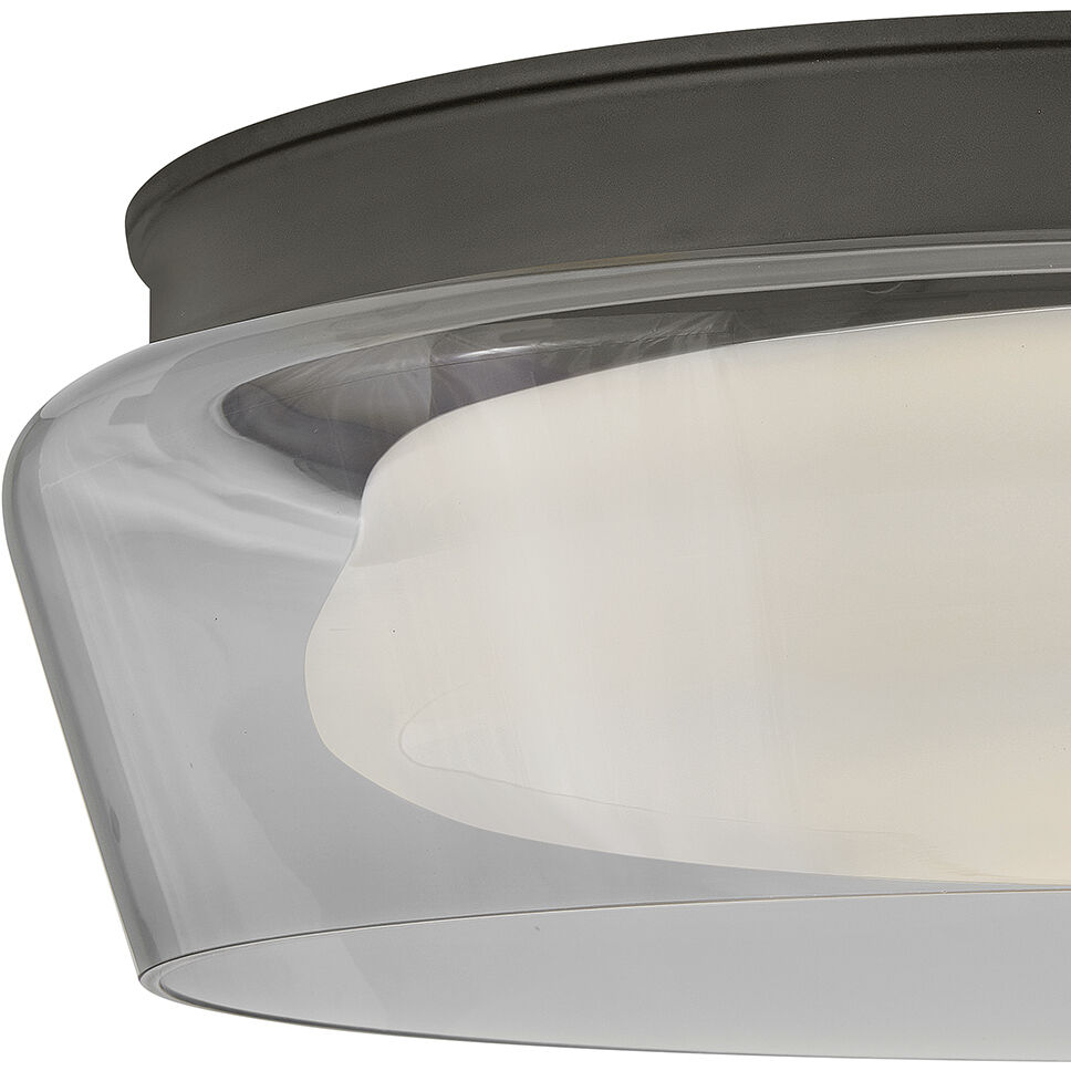 Demi LED 22 inch Black Oxide Flush Mount Ceiling Light