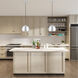 Allison 1 Light 10 inch Brushed Aluminum Mini Pendant Ceiling Light