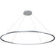 Tania 72 inch Silver Chandelier Ceiling Light