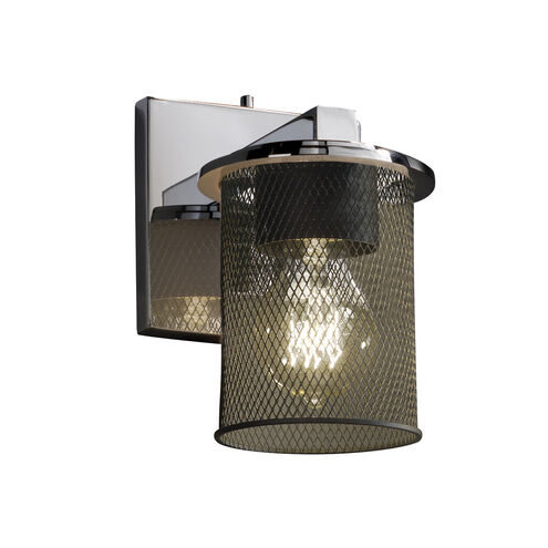 Wire Mesh 1 Light 5 inch Dark Bronze Wall Sconce Wall Light