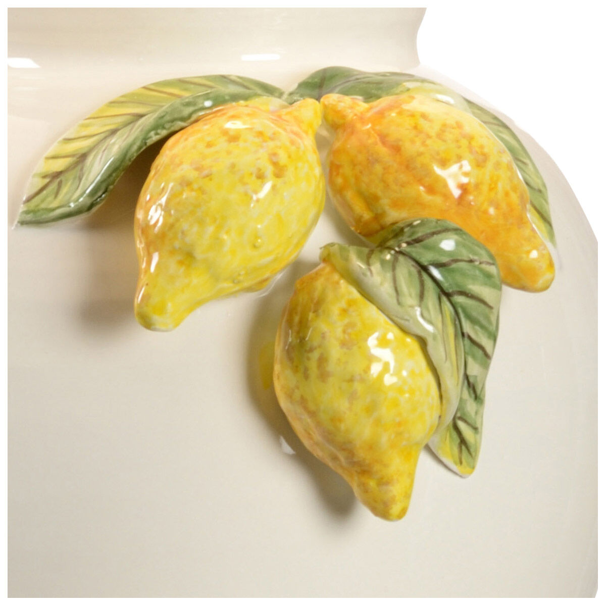 Vietri 26 inch 100.00 watt Cream/Yellow/Green Glaze Table Lamp Portable Light