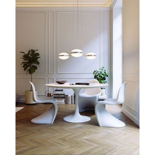 Pillows LED 35.5 inch Polished Chrome Pendant Ceiling Light