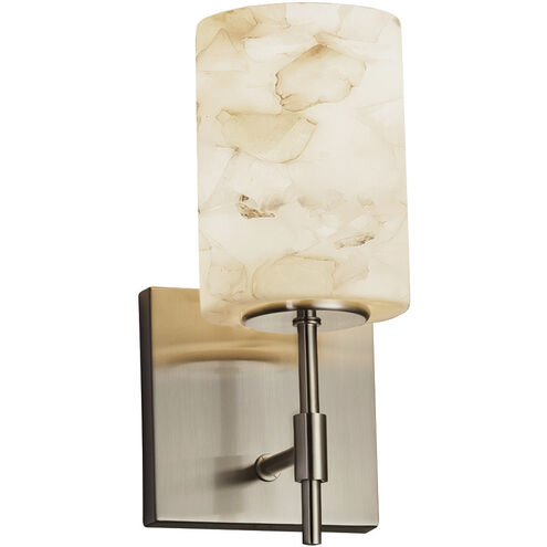Alabaster Rocks LED 6.5 inch Dark Bronze Wall Sconce Wall Light in 700 Lm LED, Oval