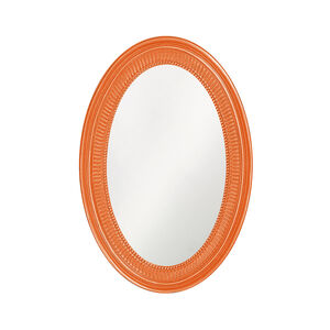 Ethan 31 X 21 inch Glossy Orange Wall Mirror