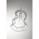 Norah 1 Light 5.5 inch Polished Nickel Standard Pendant Ceiling Light in Clear