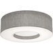 Montclair 2 Light 15 inch Grey Flush Mount Ceiling Light
