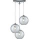 Watersphere 3 Light 10.00 inch Mini Pendant