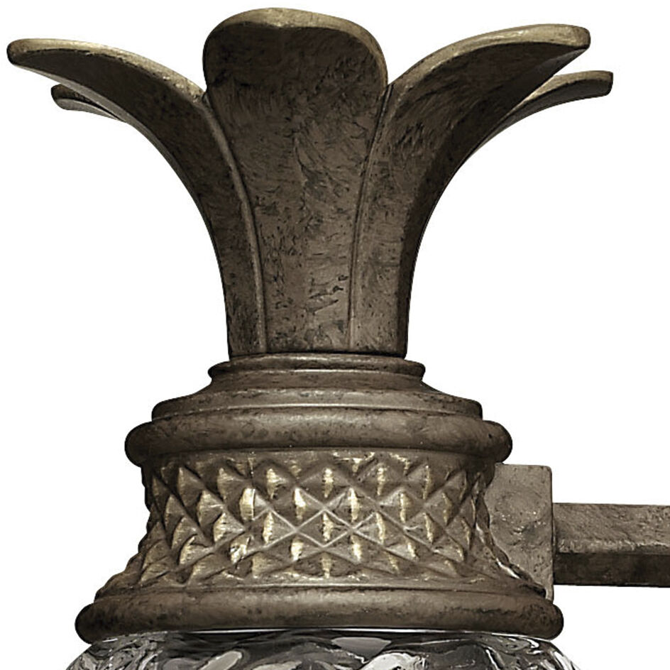 Plantation 1 Light 6.5 inch Pearl Bronze Vanity Light Wall Light