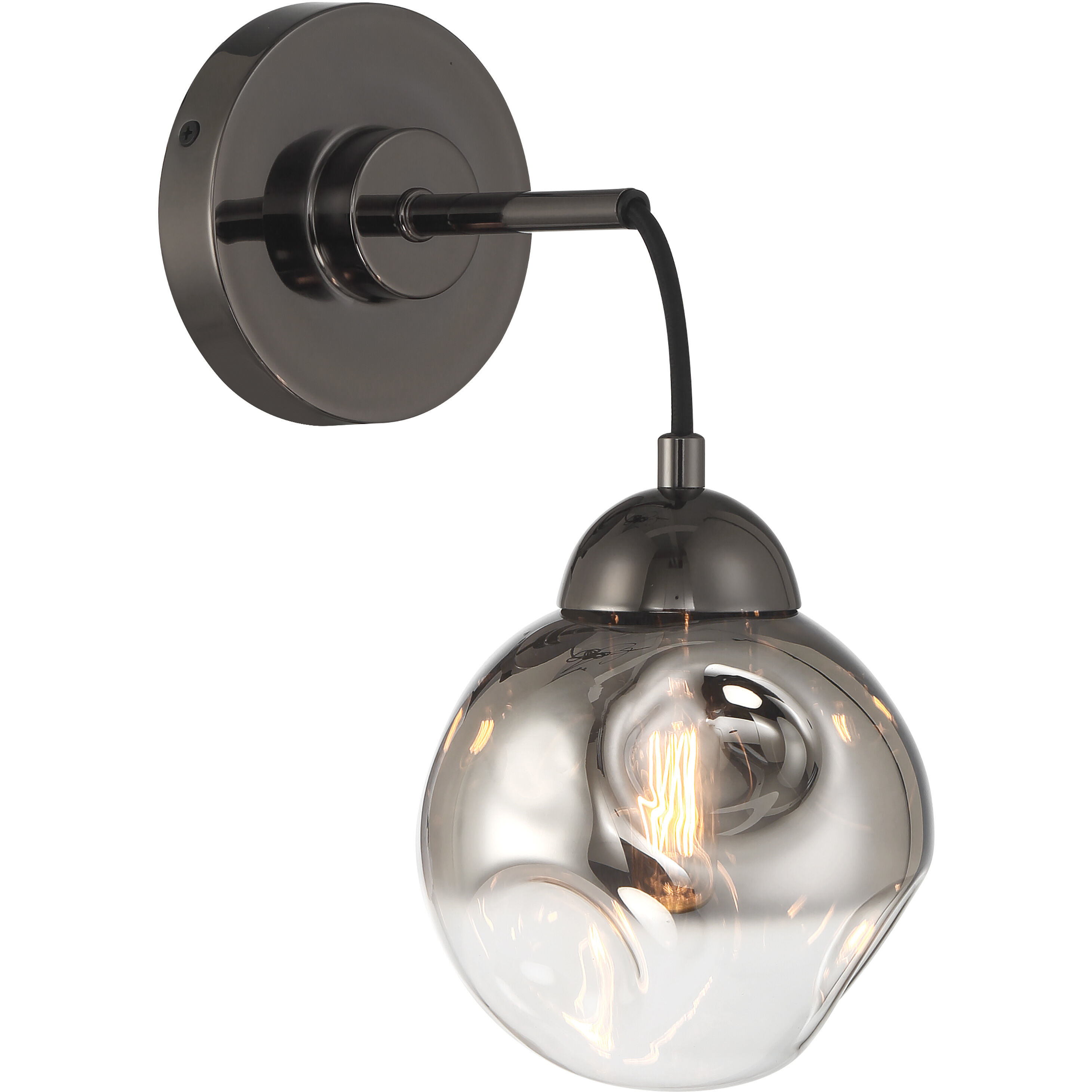 Neveh 1 Light 6 inch Gun Metal Wall Sconce Wall Light