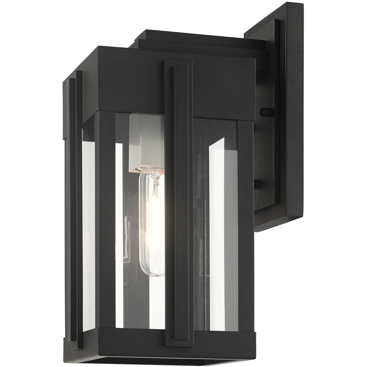 Lexington 1 Light 13 inch Black Outdoor Wall Lantern