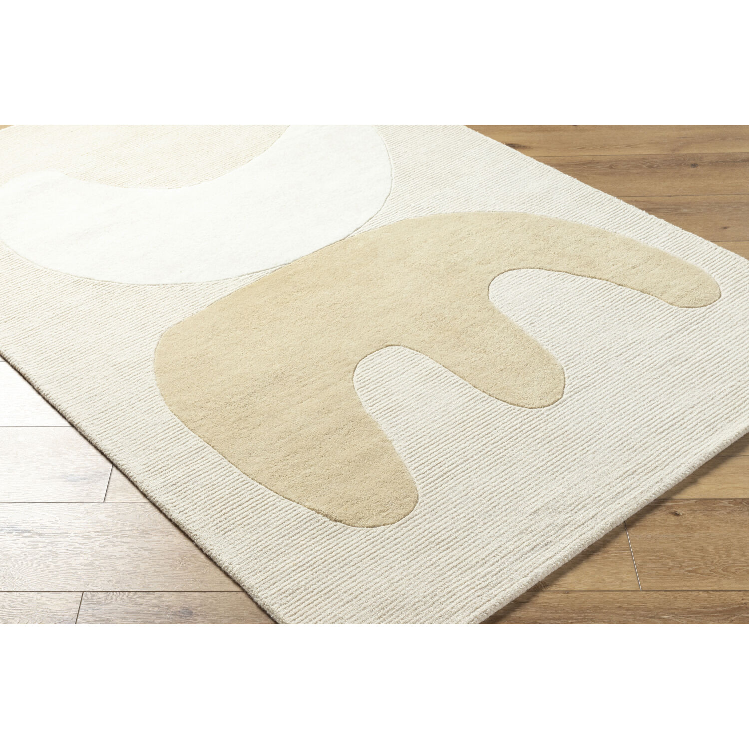 Jason Wu 36 X 24 inch Pearl / Khaki / Ash Handmade Rug in 2 x 3