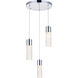 Constellation LED 12 inch Chrome Pendant Ceiling Light