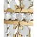 Bradshaw 4 Light 35.5 inch Brass Chandelier Ceiling Light, Bunny Williams Collection