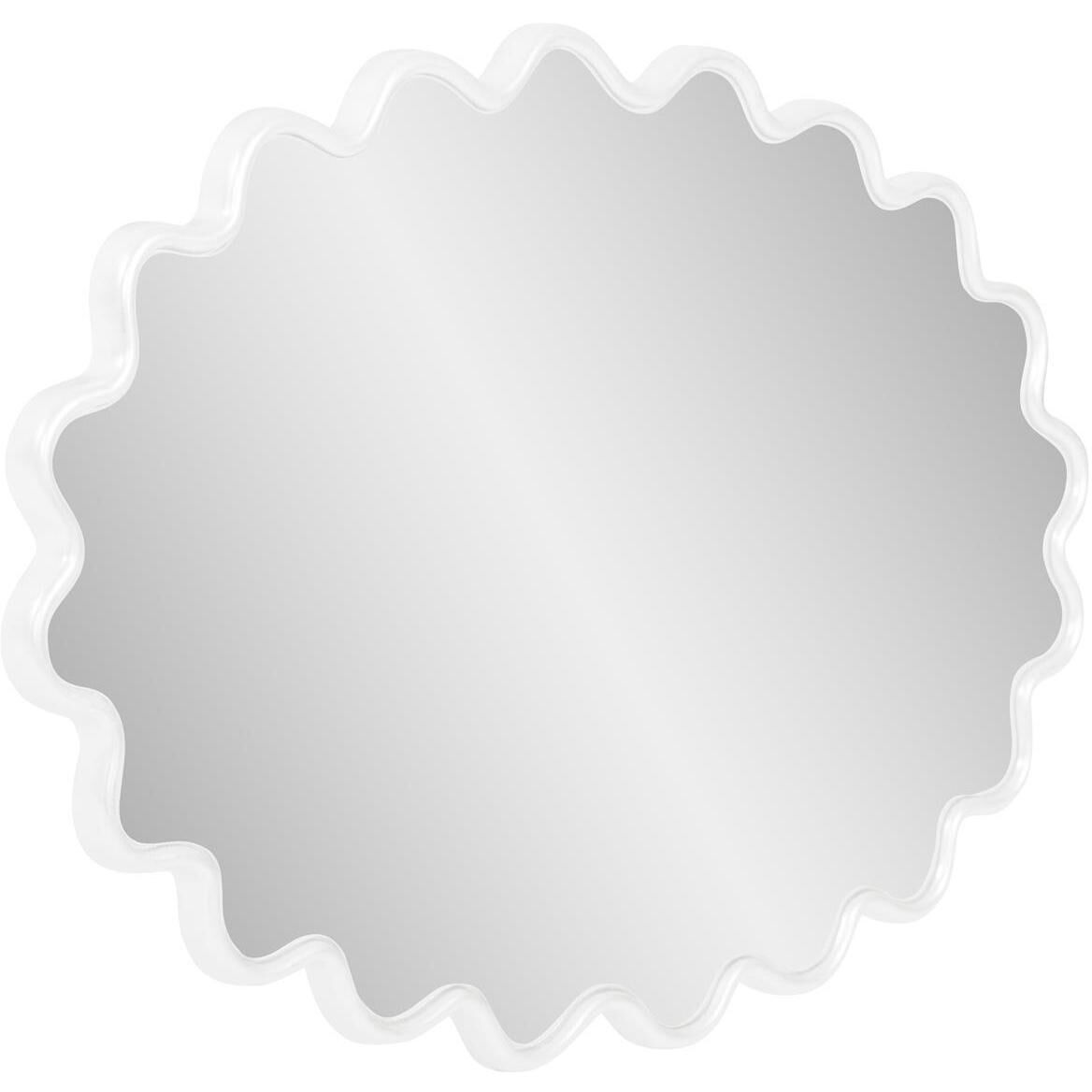 Cloud 36 X 24 inch White Mirror