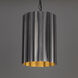 Allegra 1 Light 12 inch Gunmetal and Gold Single Pendant Ceiling Light