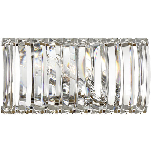 Allure 1 Light 10 inch Chrome Wall Sconce Wall Light