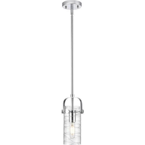 Pilaster II Cylinder 1 Light 5 inch Polished Chrome Pendant Ceiling Light