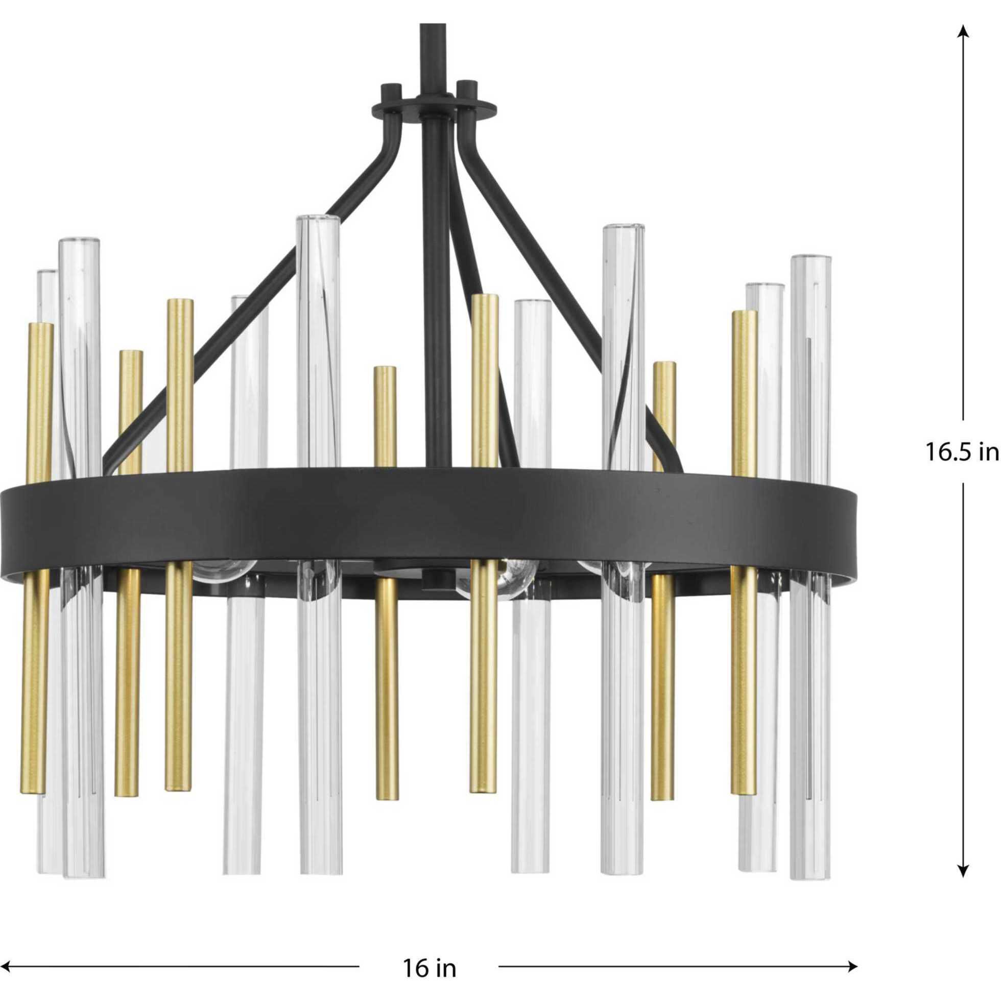 Orrizo 3 Light 16 inch Matte Black Semi-Flush Mount Convertible Ceiling Light, Design Series