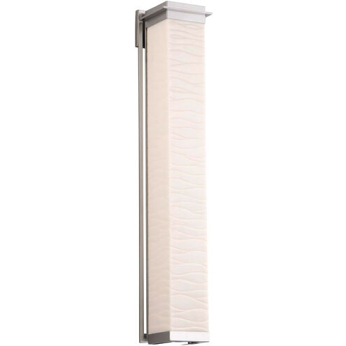Porcelina Wall Sconce Wall Light in Brushed Nickel