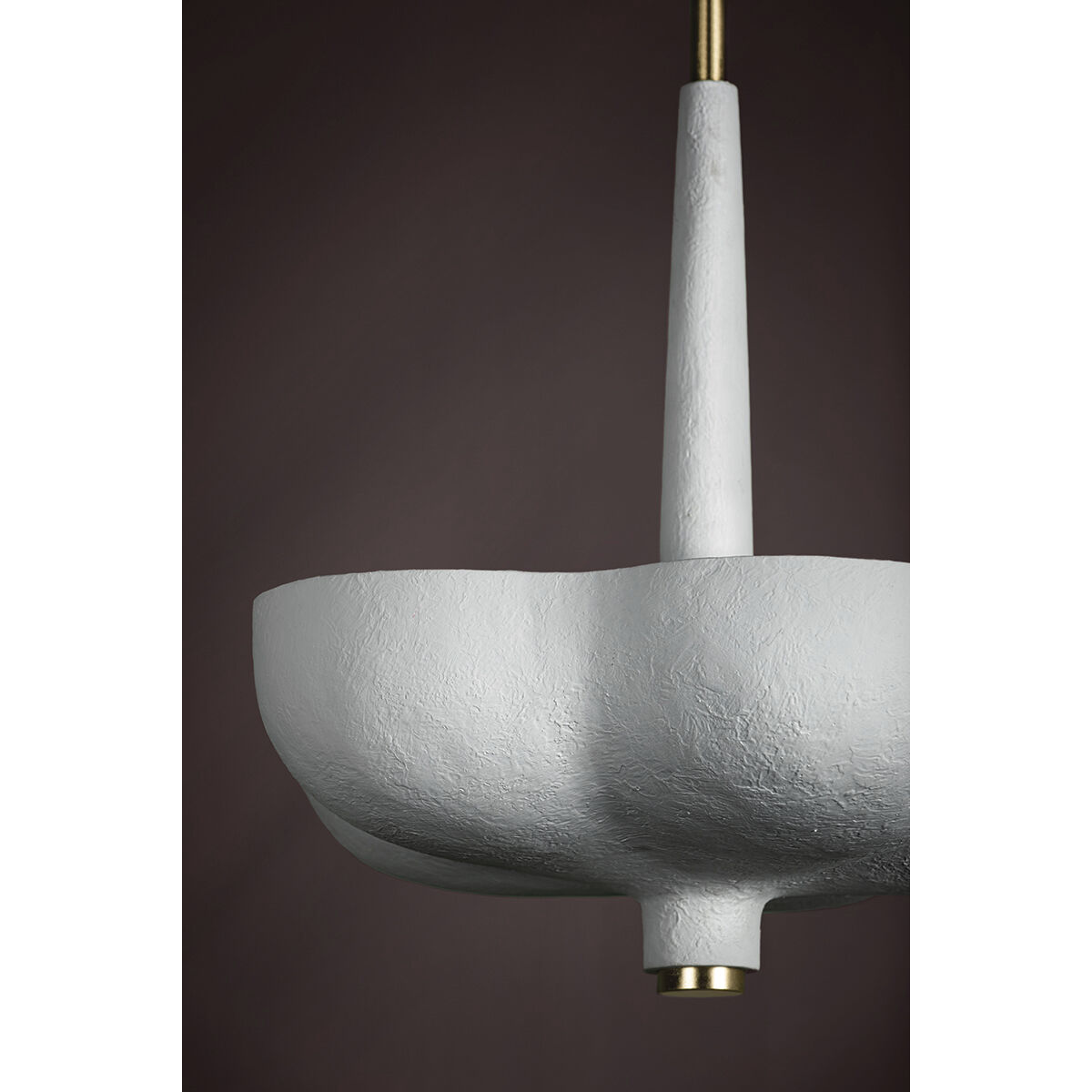 Rimini 3 Light 20 inch Gold Leaf Pendant Ceiling Light