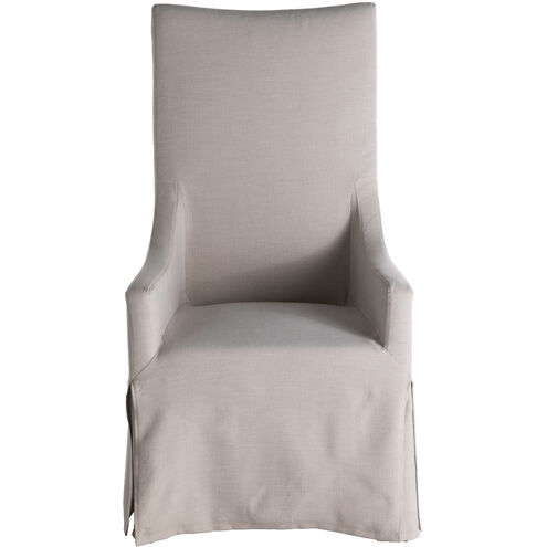 Kayla Ivory Beige / Painted Black Dining Chair