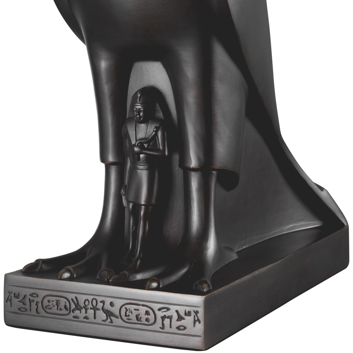 Horus 35.43 inch 40 watt Copper Bronze Table Lamp Portable Light in Linen Shade