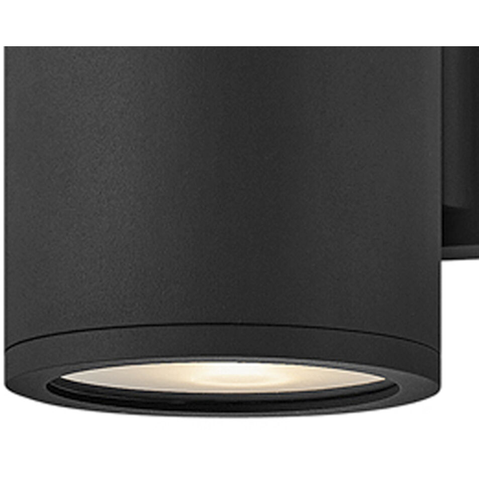 Coastal Elements Silo LED 8 inch Black Outdoor Wall Mount Lantern, Down Light