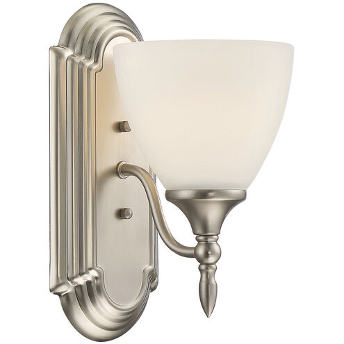 Herndon 1 Light 5.5 inch Satin Nickel Wall Sconce Wall Light, Essentials