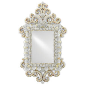 Cecilia 62 X 36 inch White/Natural/Mirror Wall Mirror