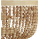 Sabia 6 Light 28 inch Coco Cream Chandelier Ceiling Light