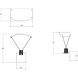 Suspenders LED 11 inch Satin Black ADA Modular Wall Mount Wall Light