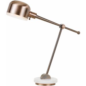 Allendale 31 inch 60 watt Copper Desk Lamp Portable Light