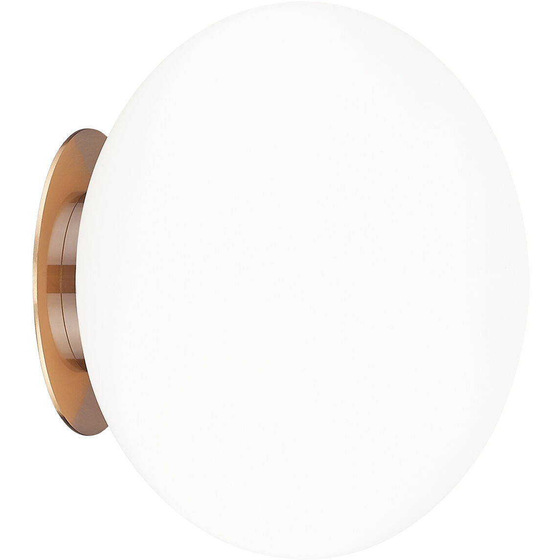 Mayu 8 inch Aged Gold Brass Wall Sconce Wall Light