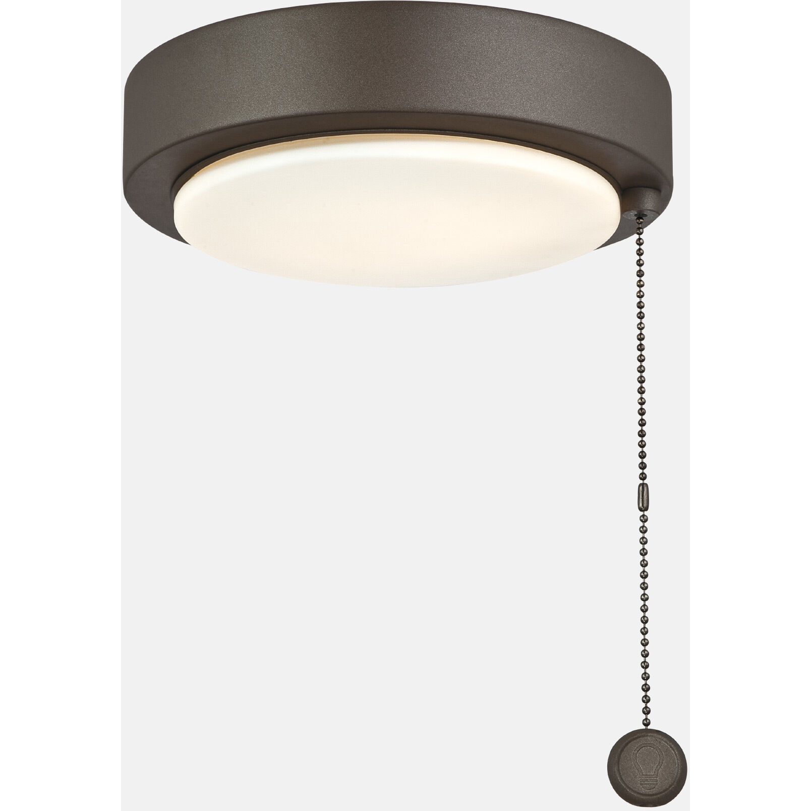 Lights 1 Light Matte Greige Fan Light Kit