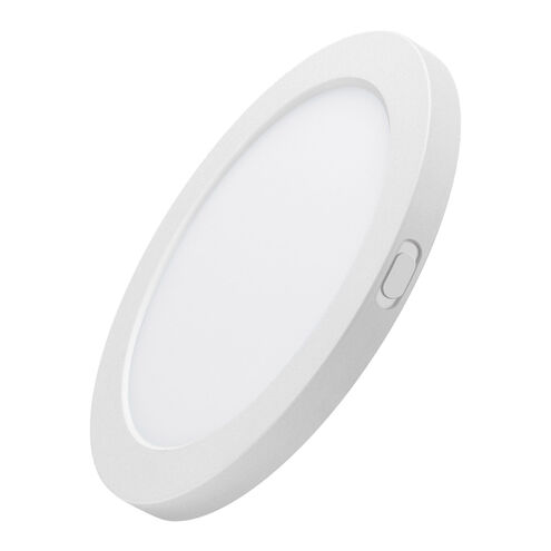 Tempest CCT 1 Light Matte White Flush Mount Ceiling Light