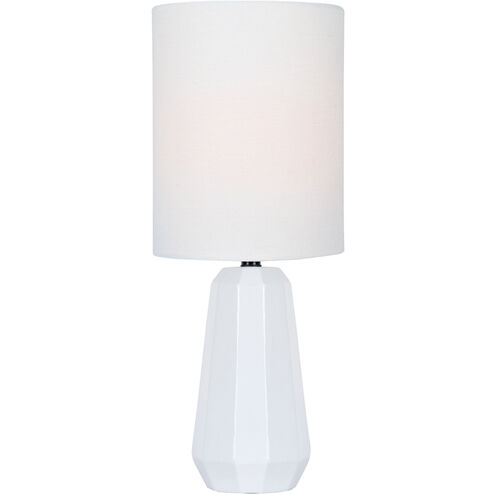 Charna 18 inch 60.00 watt White Table Lamp Portable Light