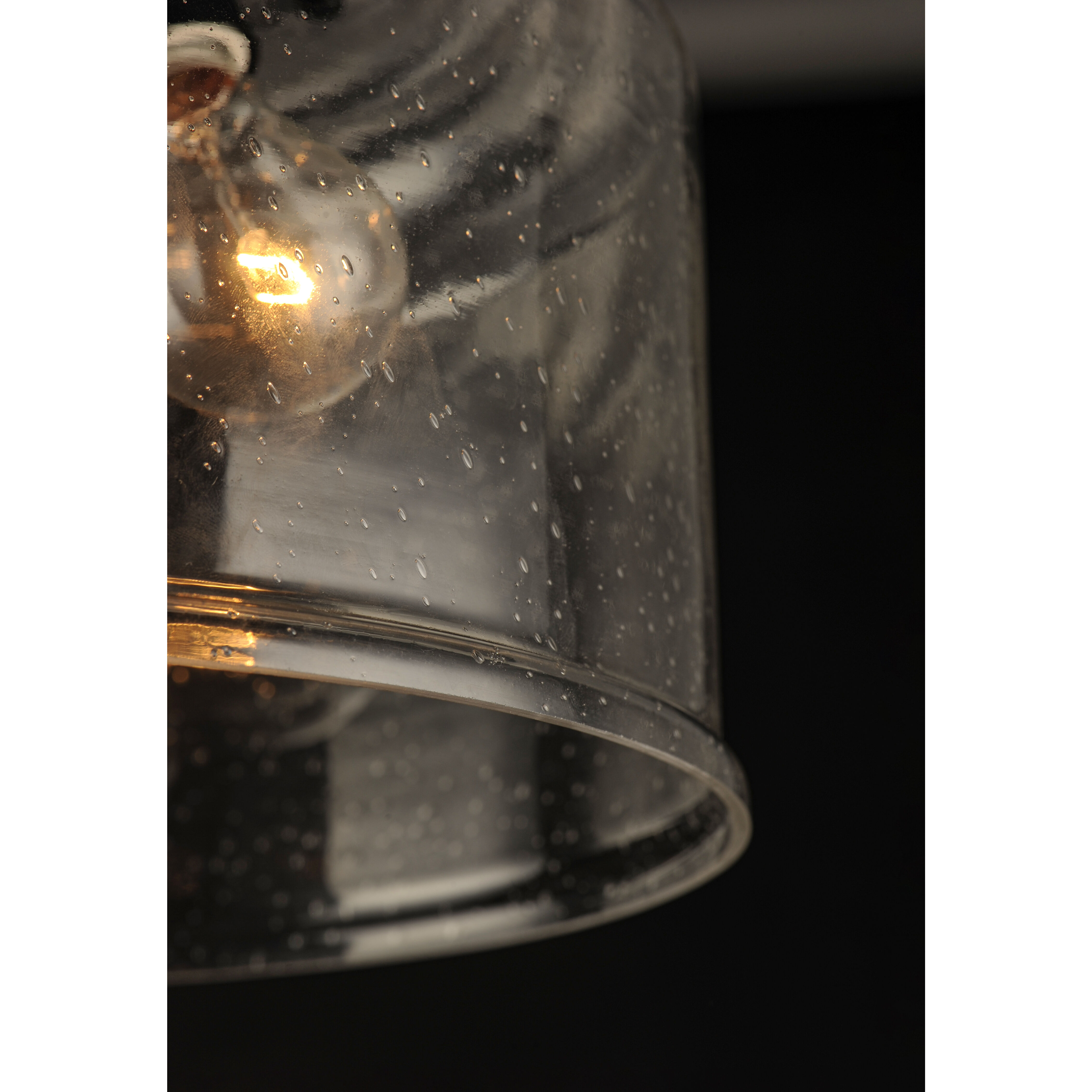 Acadia 3 Light 13 inch Satin Nickel Semi-Flush Mount Ceiling Light