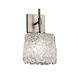 Veneto Luce LED 6.5 inch Brushed Nickel Wall Sconce Wall Light in 700 Lm LED, Lace (Veneto Luce), Oval