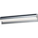 Waterfall LED 24 inch Polished Chrome Bath Vanity Wall Light