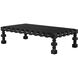 Moabite 63 X 33 inch Hand Rubbed Black Coffee Table