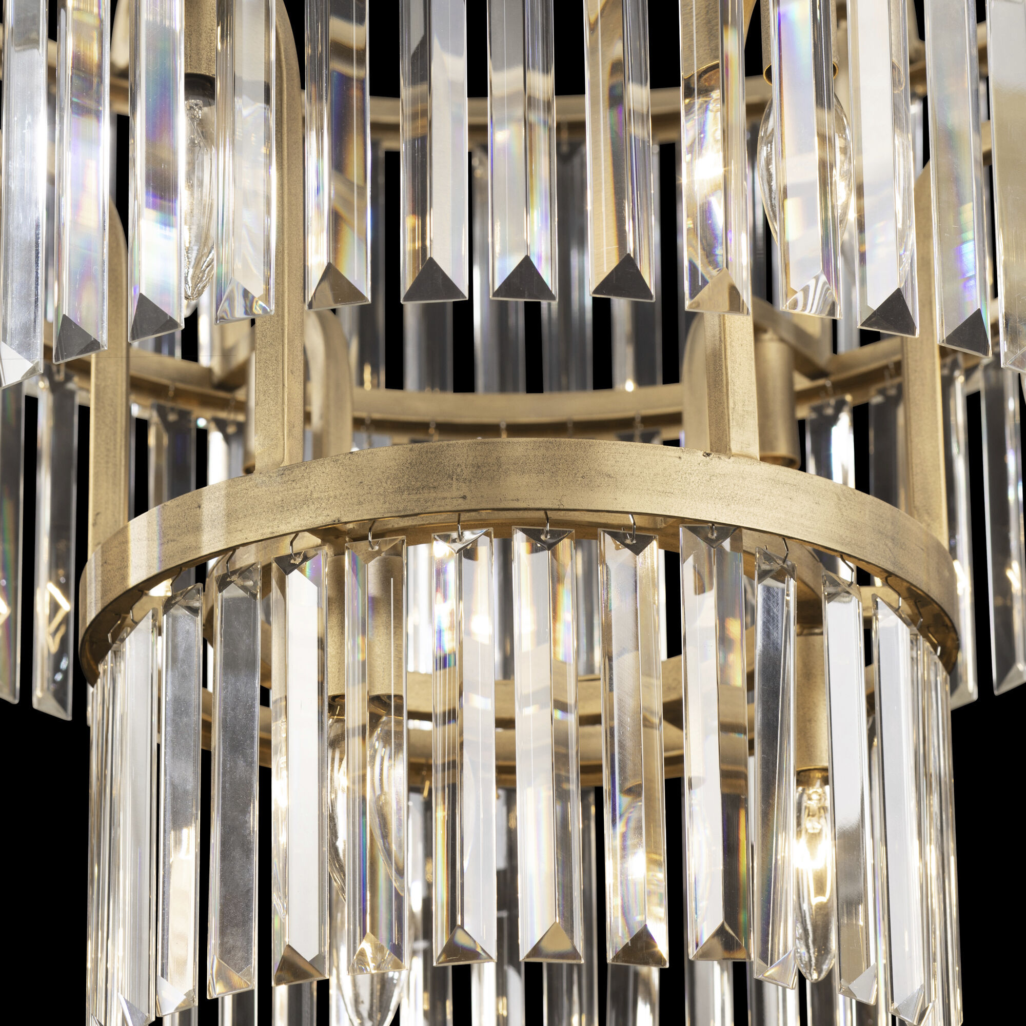 Social Club 15 Light 28 inch Havana Gold Pendant Ceiling Light