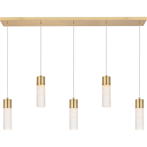 Constellation LED 42 inch Gold Pendant Ceiling Light