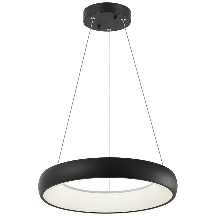 Maverick LED 16 inch Matte Black Pendant Ceiling Light